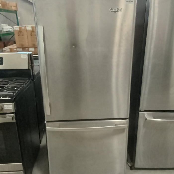30"W Stainless Steel Fridge Freezer