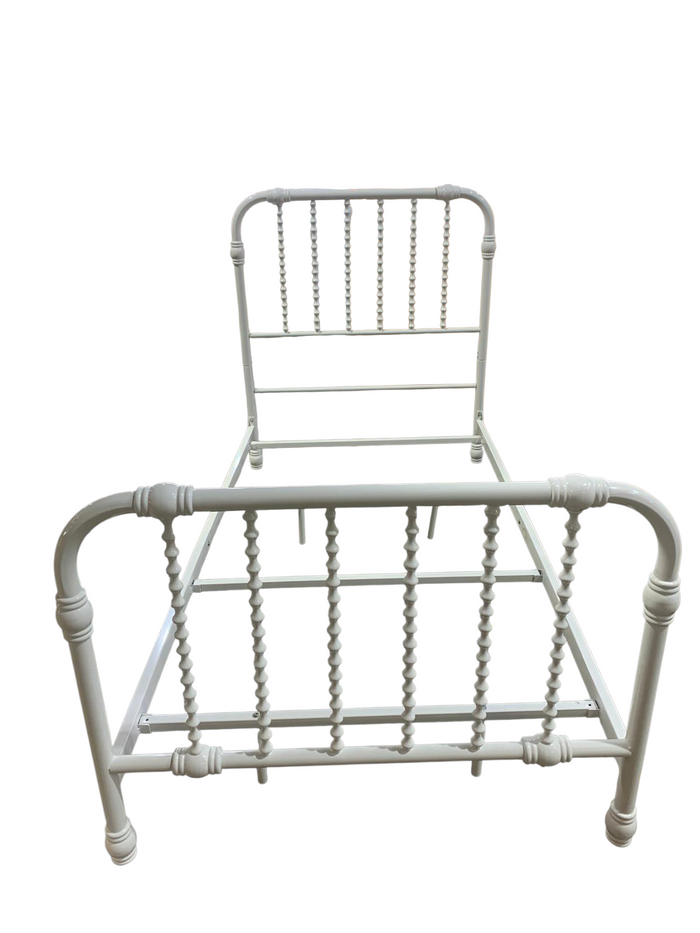 White Metal Single Bed