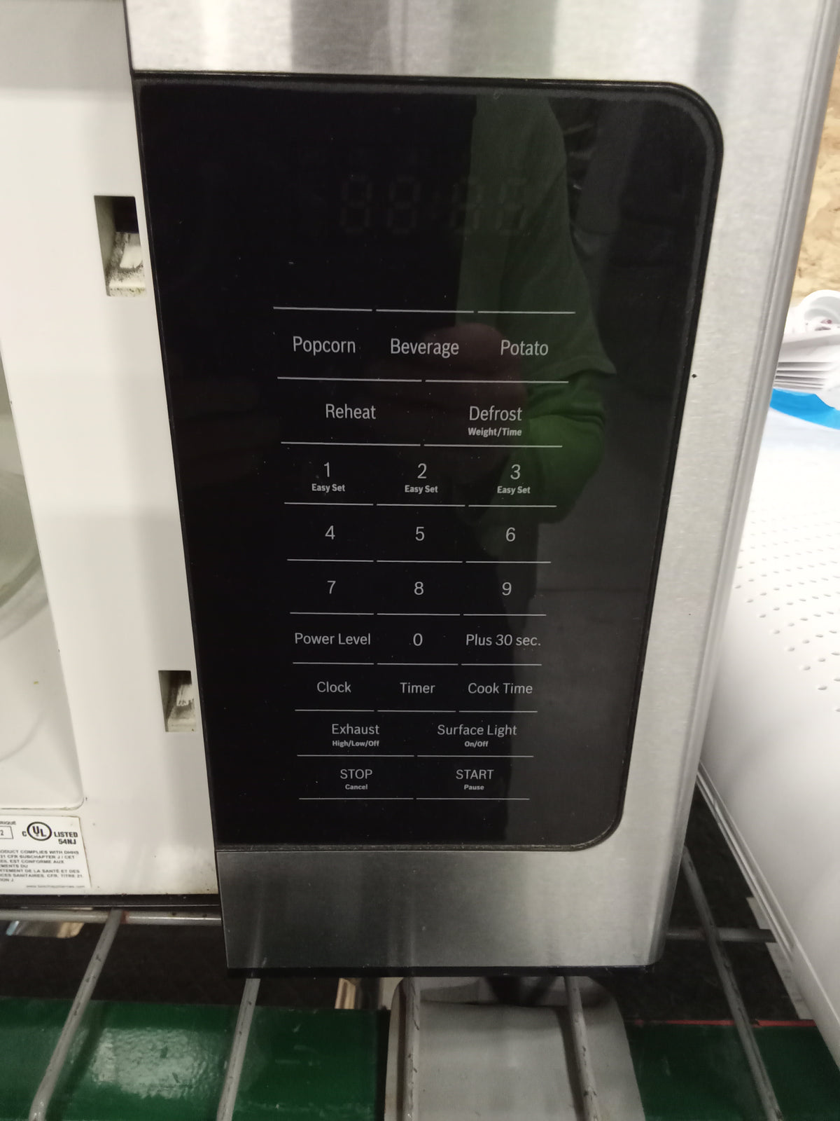 30"W Built-in Microwave in Stainless Steel