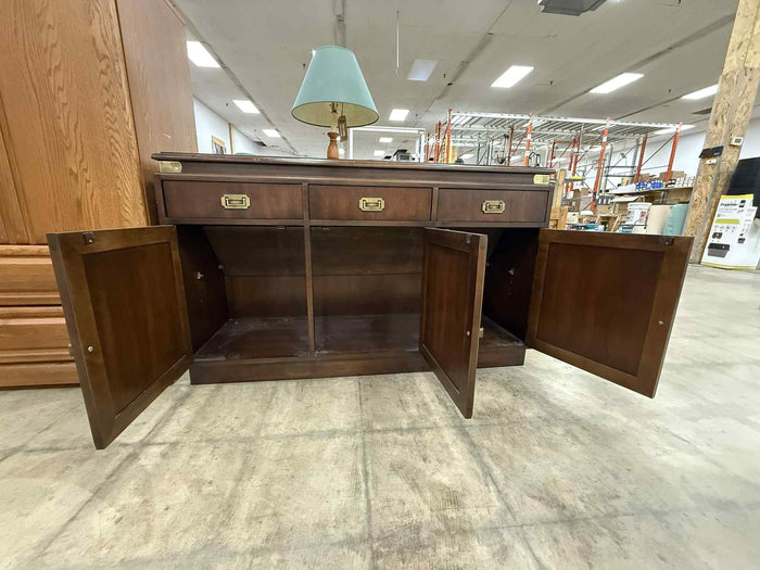 Mahogany Dark Wooden Cabinet