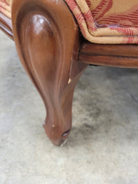 Victorian-Style Tufted Barrel Accent Chair