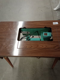 30"W Sewing Table with Built-In Sewing Machine