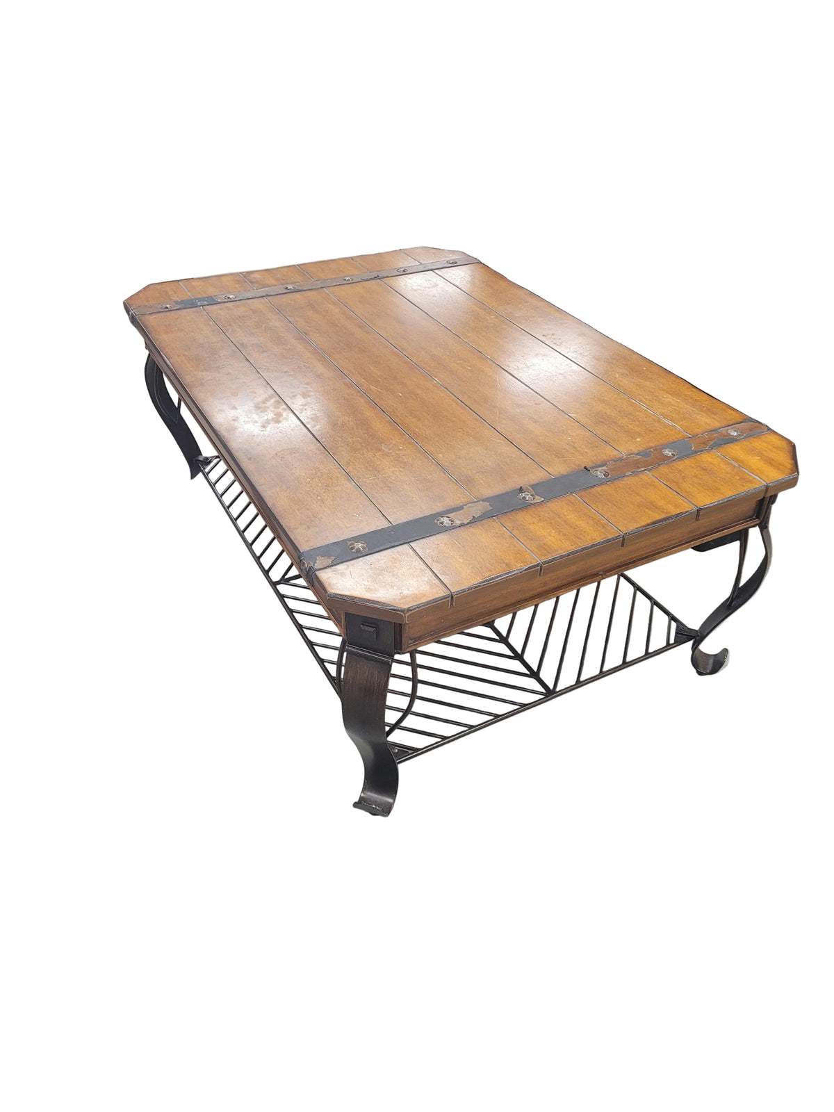 Large Farmhouse-Style Coffee Table