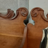 34"W Vintage Secretary's Desk
