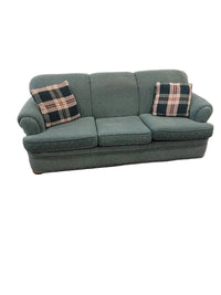 Vintage Green 90's Style Sofa