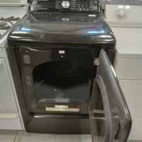 27"W Black Front Load Dryer