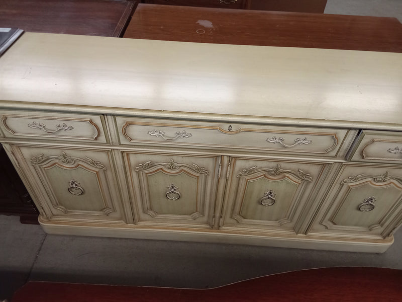 71.5"W Antique 5-Drawer Dresser