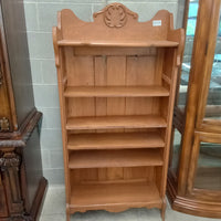 30"W Rustic Wooden Bookcase