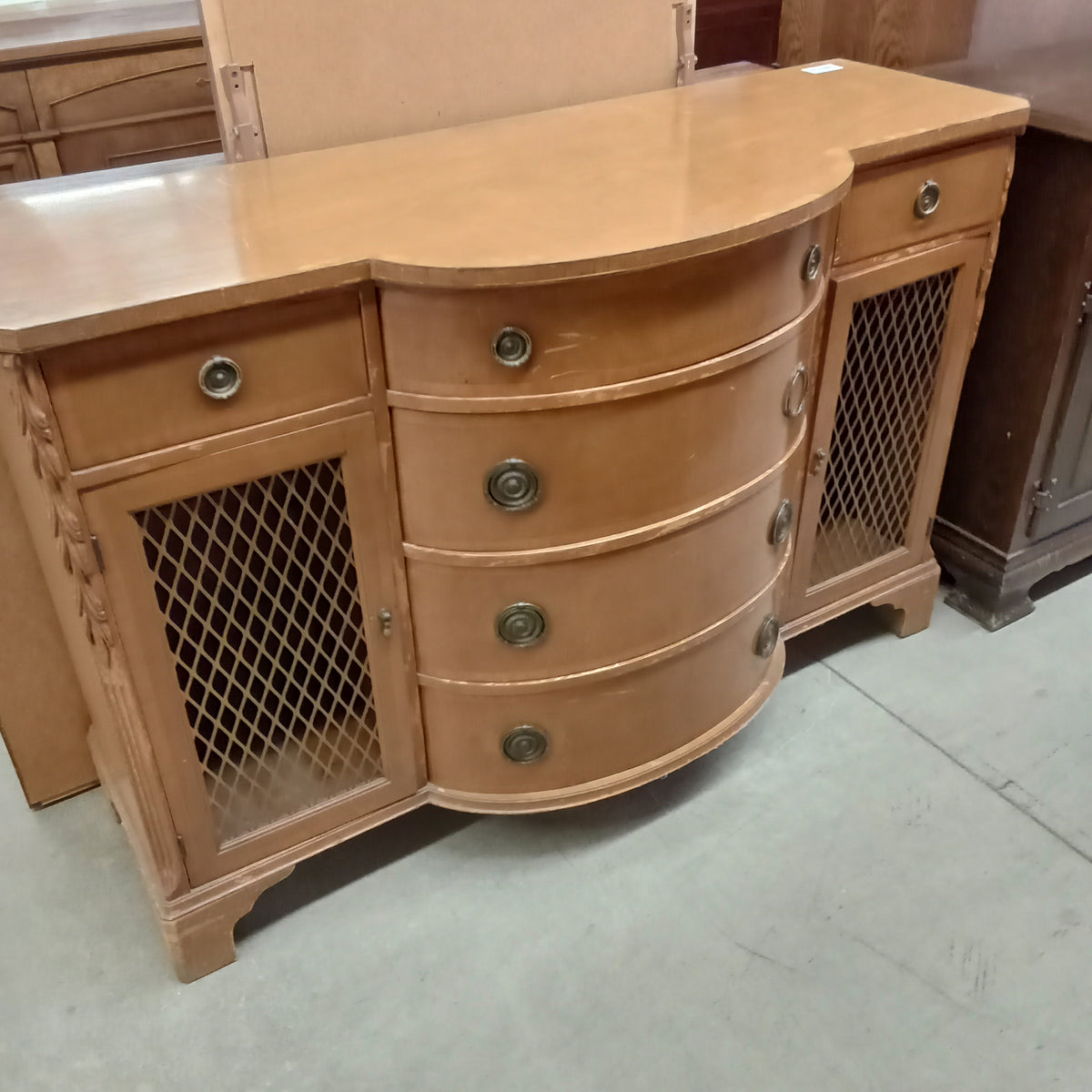 52"W Vintage Side Board