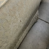 84"W 3-Seat in Sofa in Maple Leaf Motif Fabric