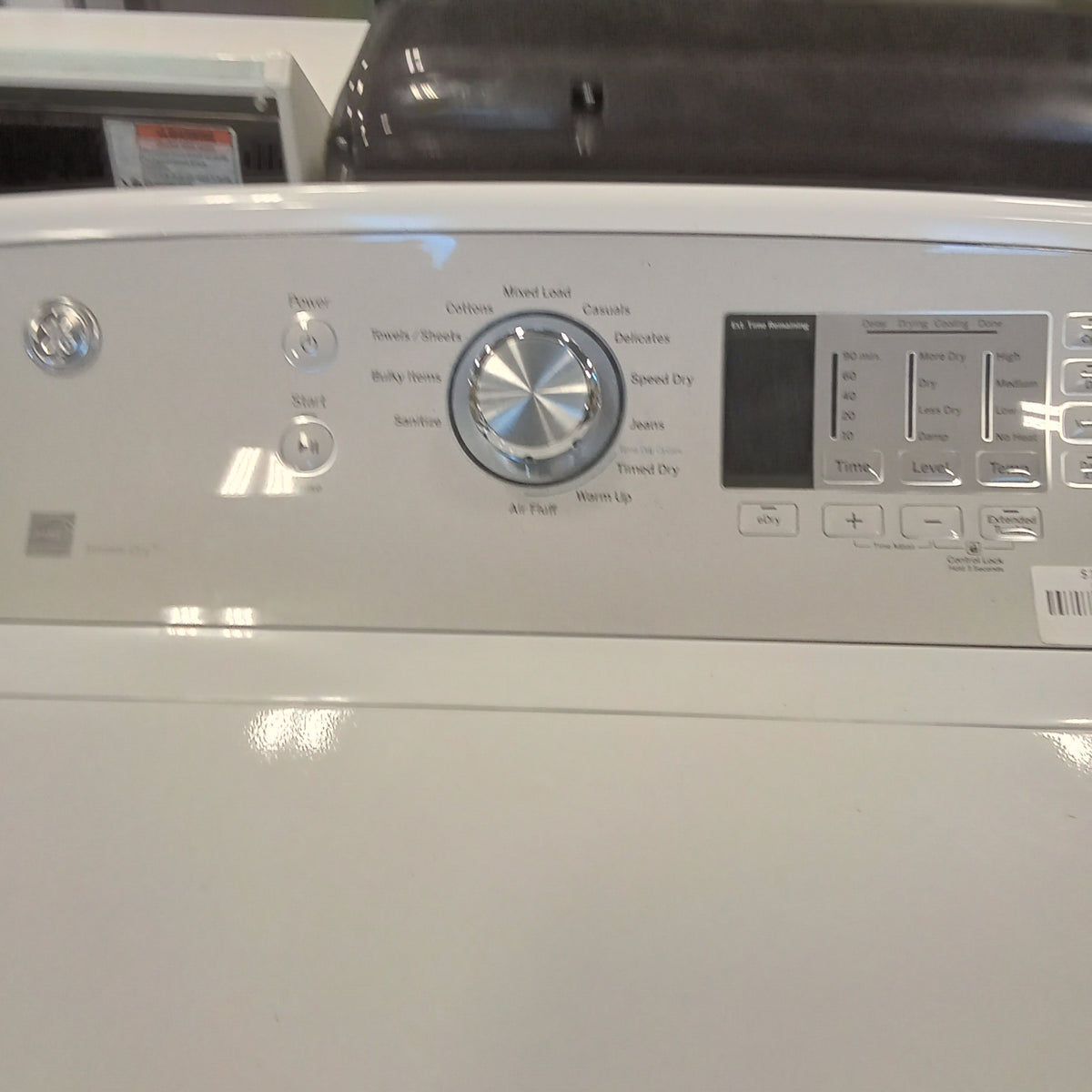 27"W Front-Load Dryer in White