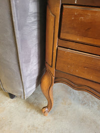 French Provincial Style 2-Drawer End Table