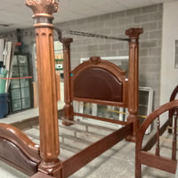 84"W 4 Poster Bed Frame - King