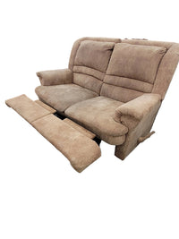 Microfiber Dual Reclining Loveseat