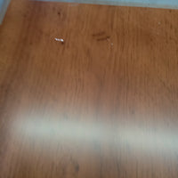 66"W Solid Wood Dining Table with Two Leaves