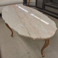 White Marble Coffee Table