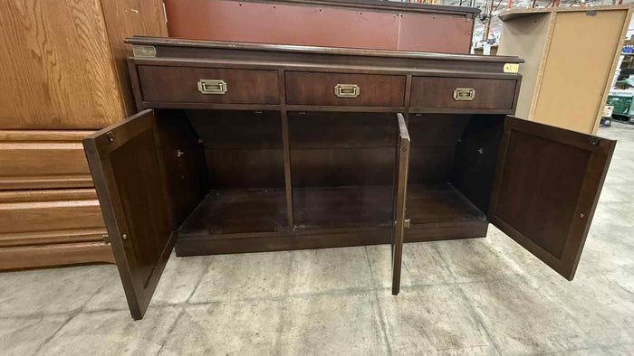 Dark Wooden Sideboard Cabinet