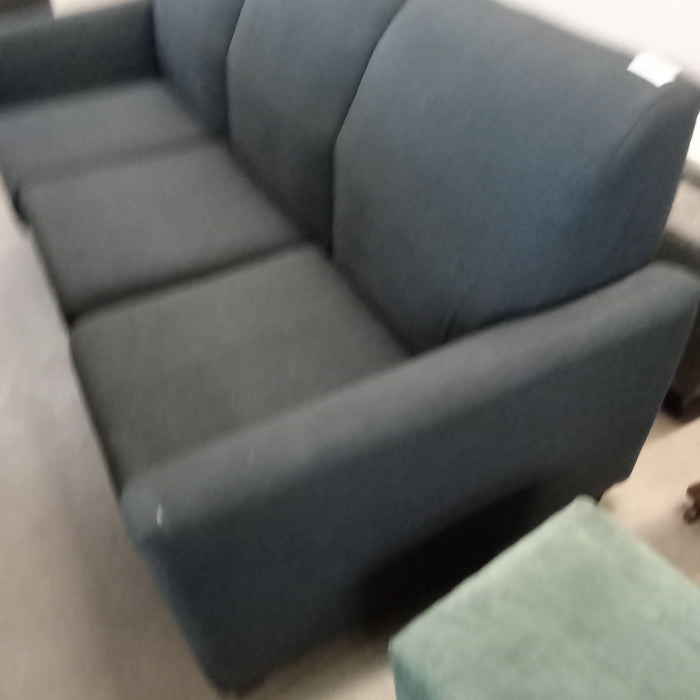 78"W 3-Seat Sofa Dark Grey