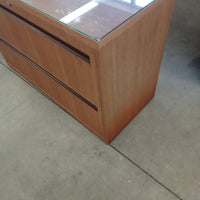 42"W Two Drawer Filing Cabinet