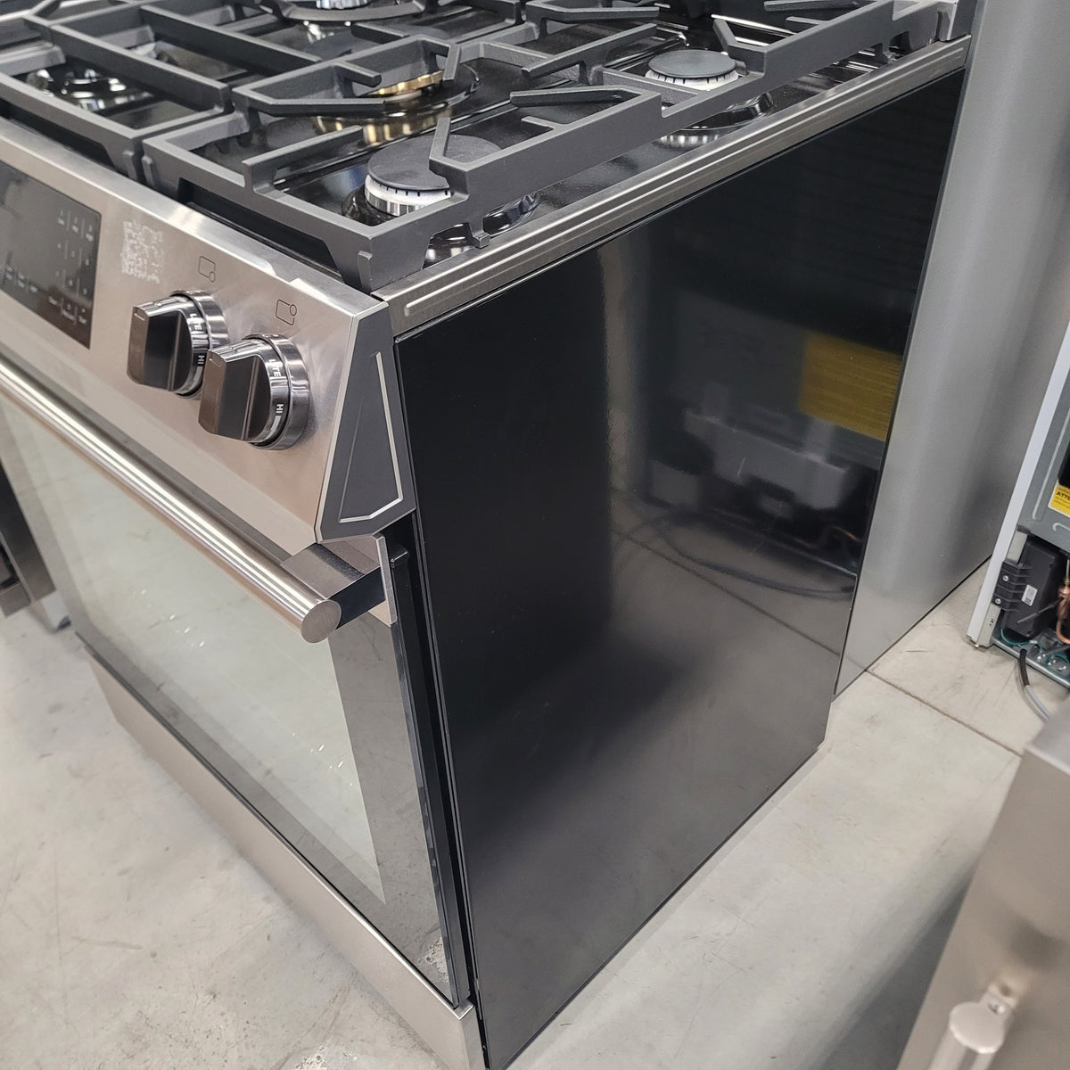 30"W 5-Burner Gas Stove in Stainless Steel