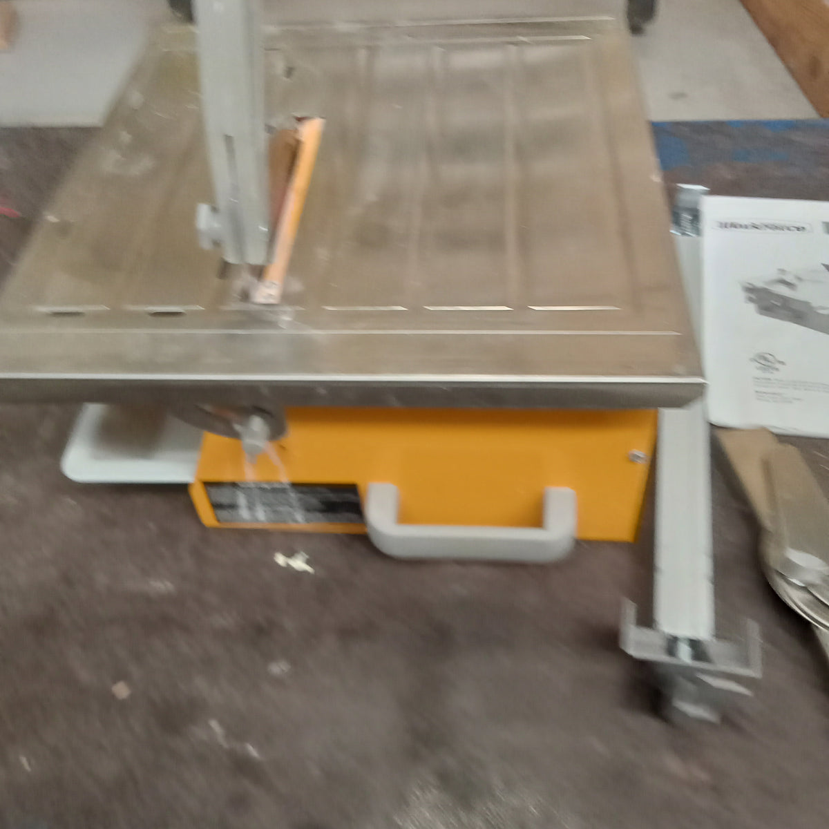 7" Tile Wet Saw