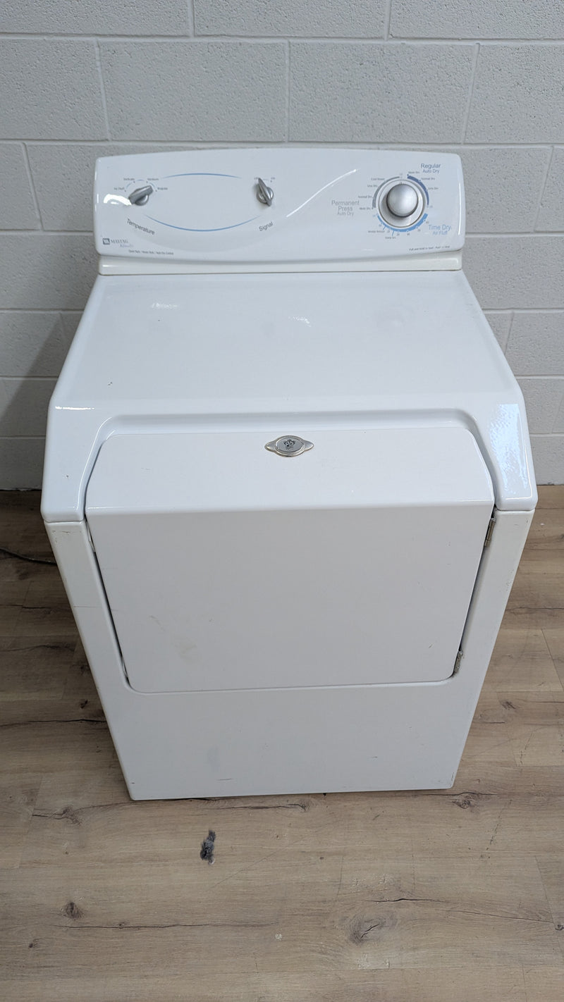 27"W White Maytag Dryer