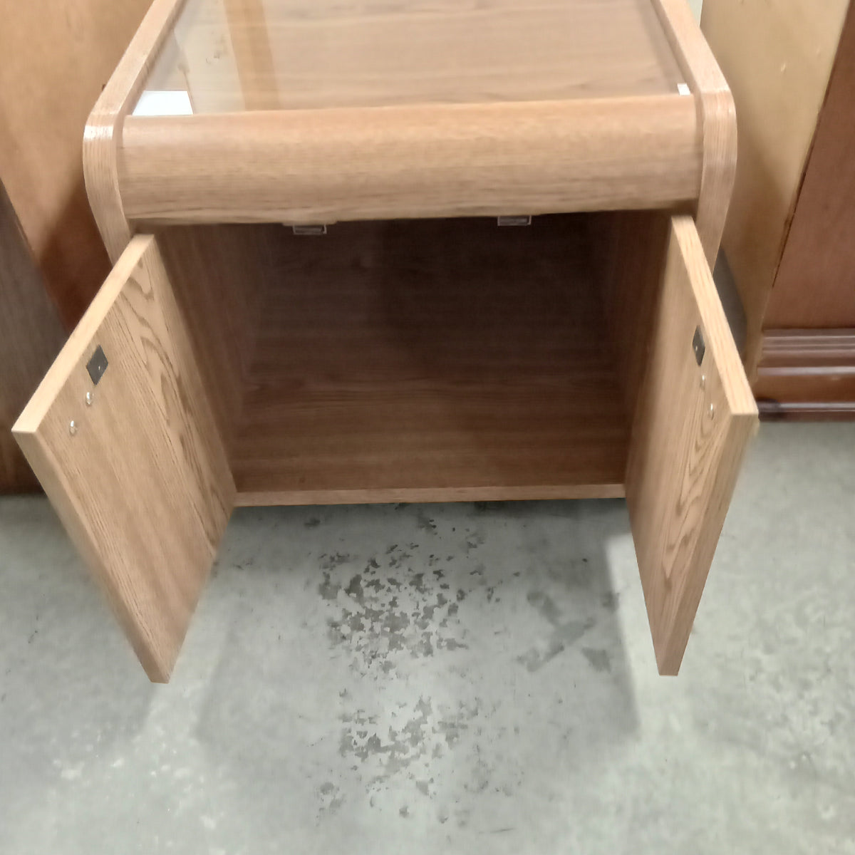 22"W Night Stand with Cupboard