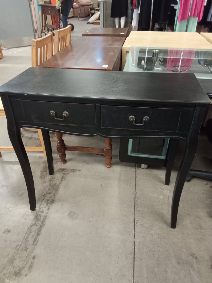 33.5"W Two Drawer Desk