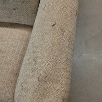 84"W 3-Seat Sofa in Beige Fabric
