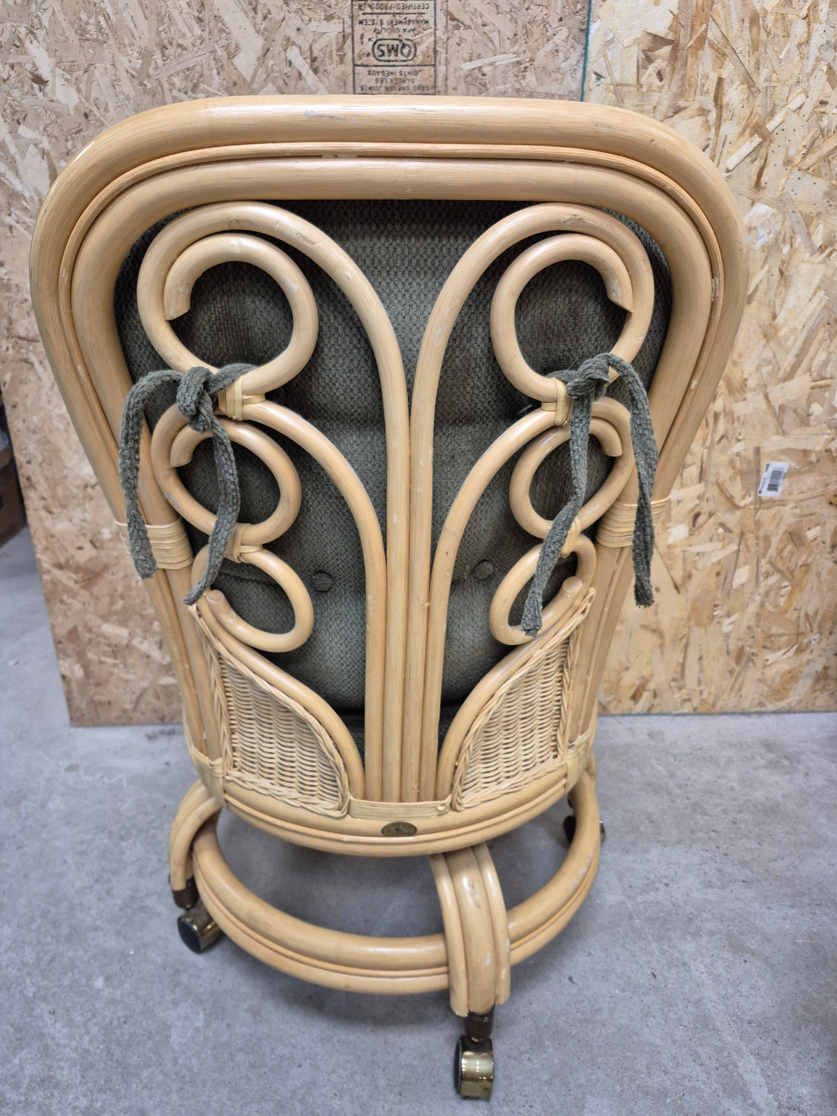 Vintage 3-Piece Rattan Lounge Set