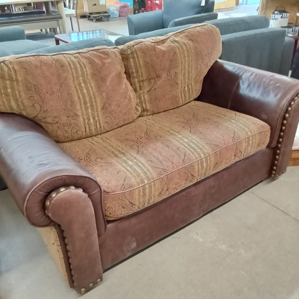 66"W Small Love Seat