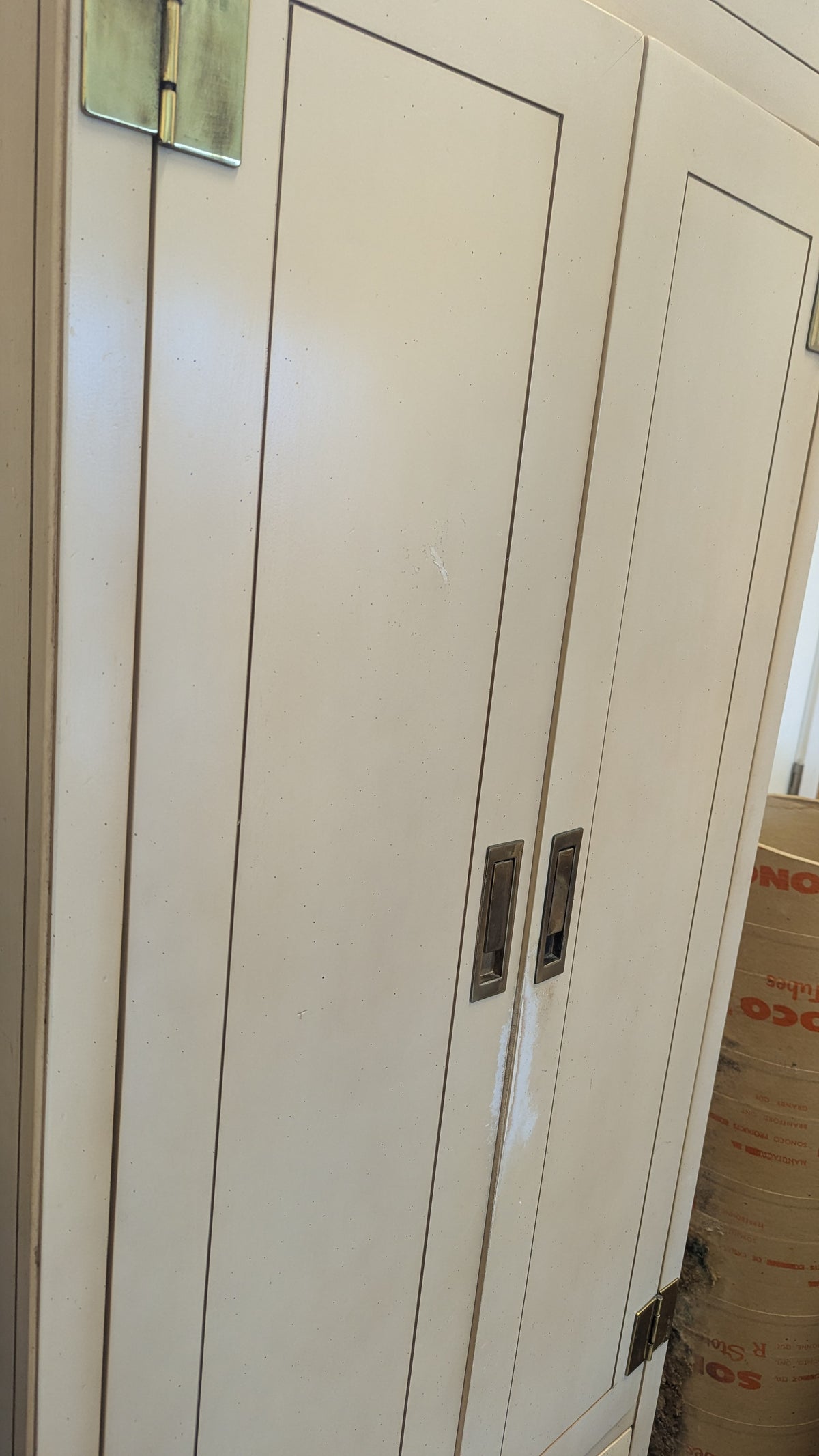 25"W Mid-Century Wooden Filing Cabinet
