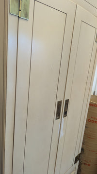 25"W Mid-Century Wooden Filing Cabinet