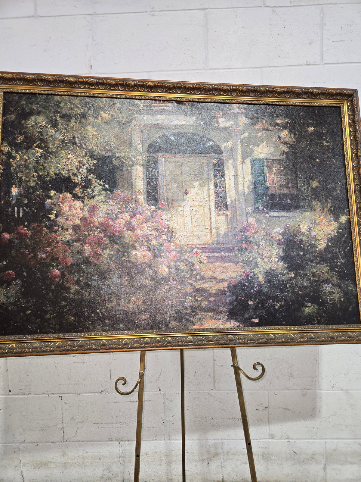 Garden Entrance Framed