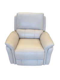 Cream Power Recliner Armchair