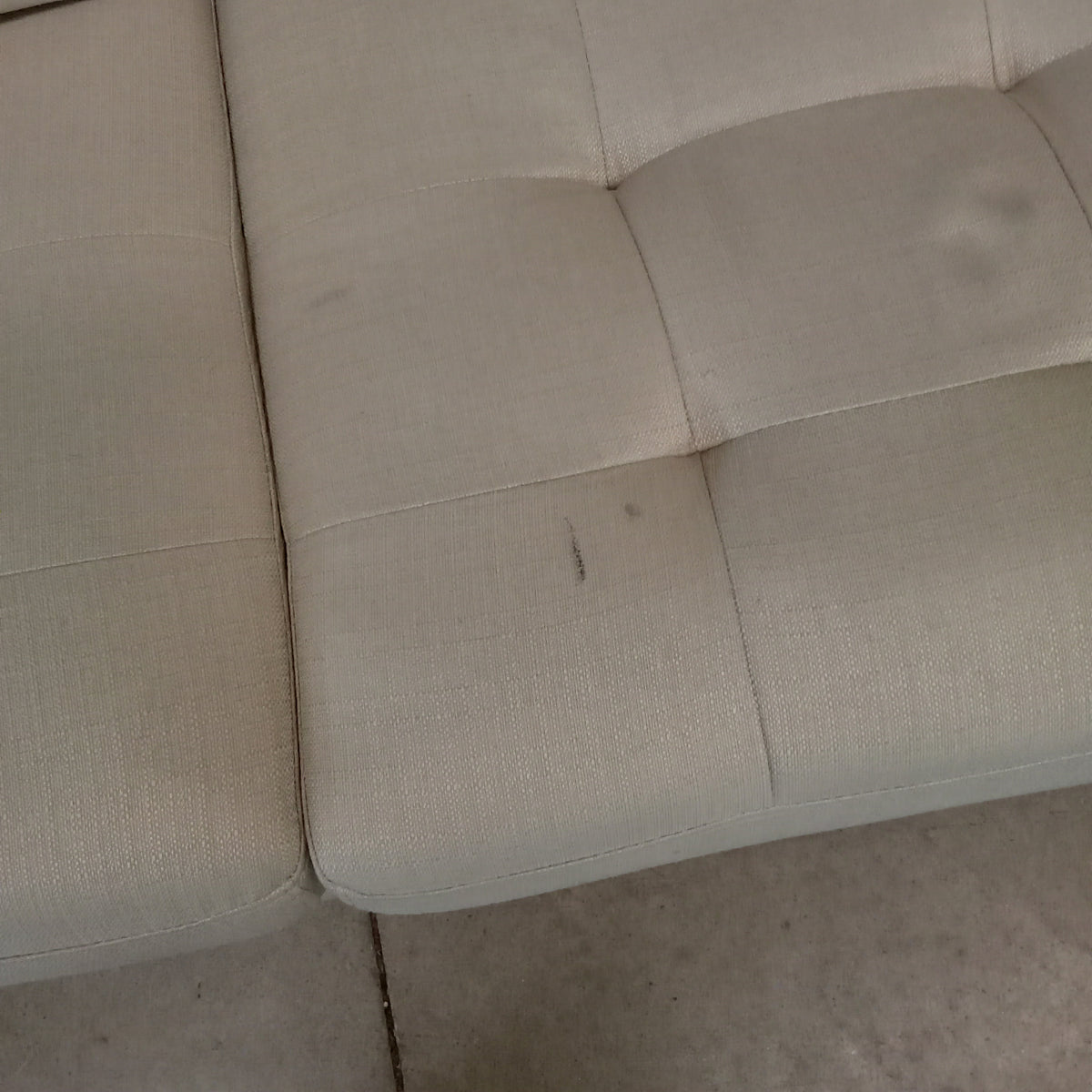 67"W 2-Seat Love Seat in Light Gray