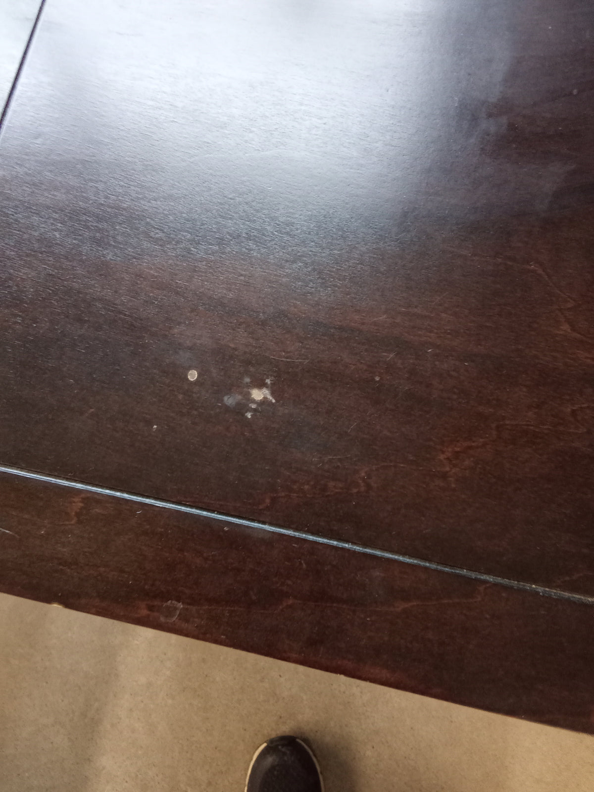 21.5"W End Table with Single Drawer