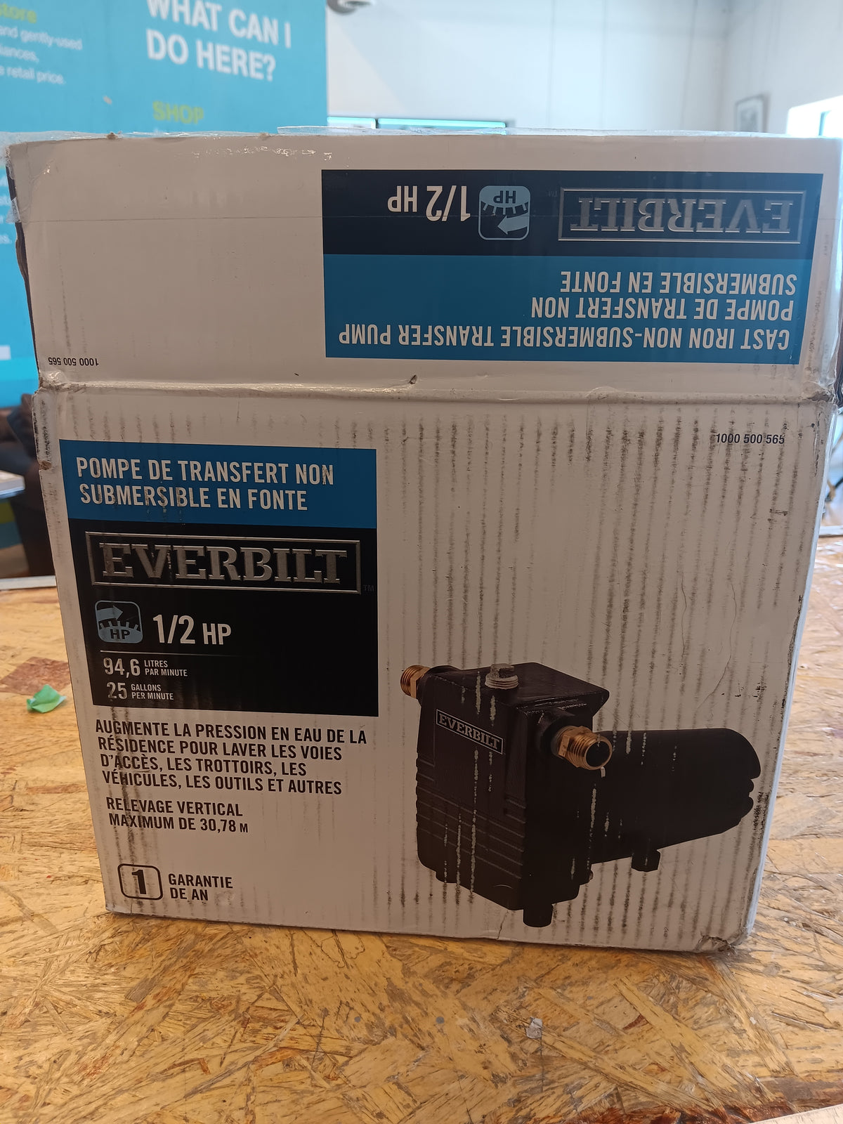 Ever biltong 1/2 HP Transfer Pump, Heavy-Duty