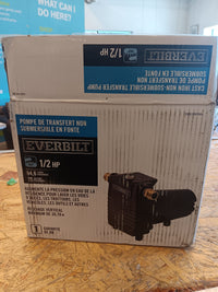 Ever biltong 1/2 HP Transfer Pump, Heavy-Duty