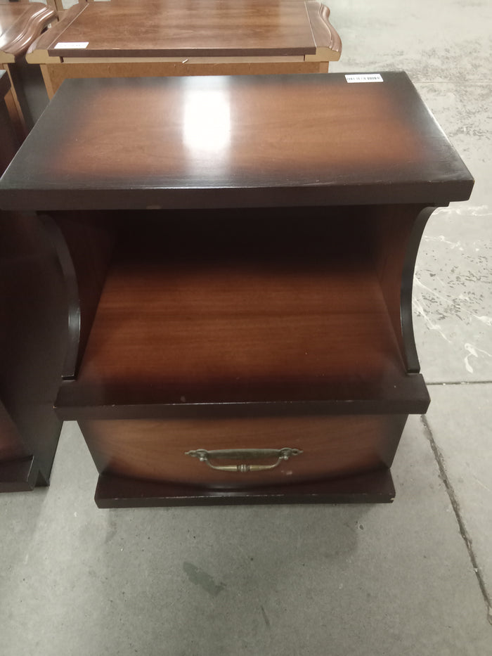 22"W Wooden Nightstand