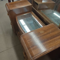 48"W Art Deco Style Bedroom Vanity with Mirror
