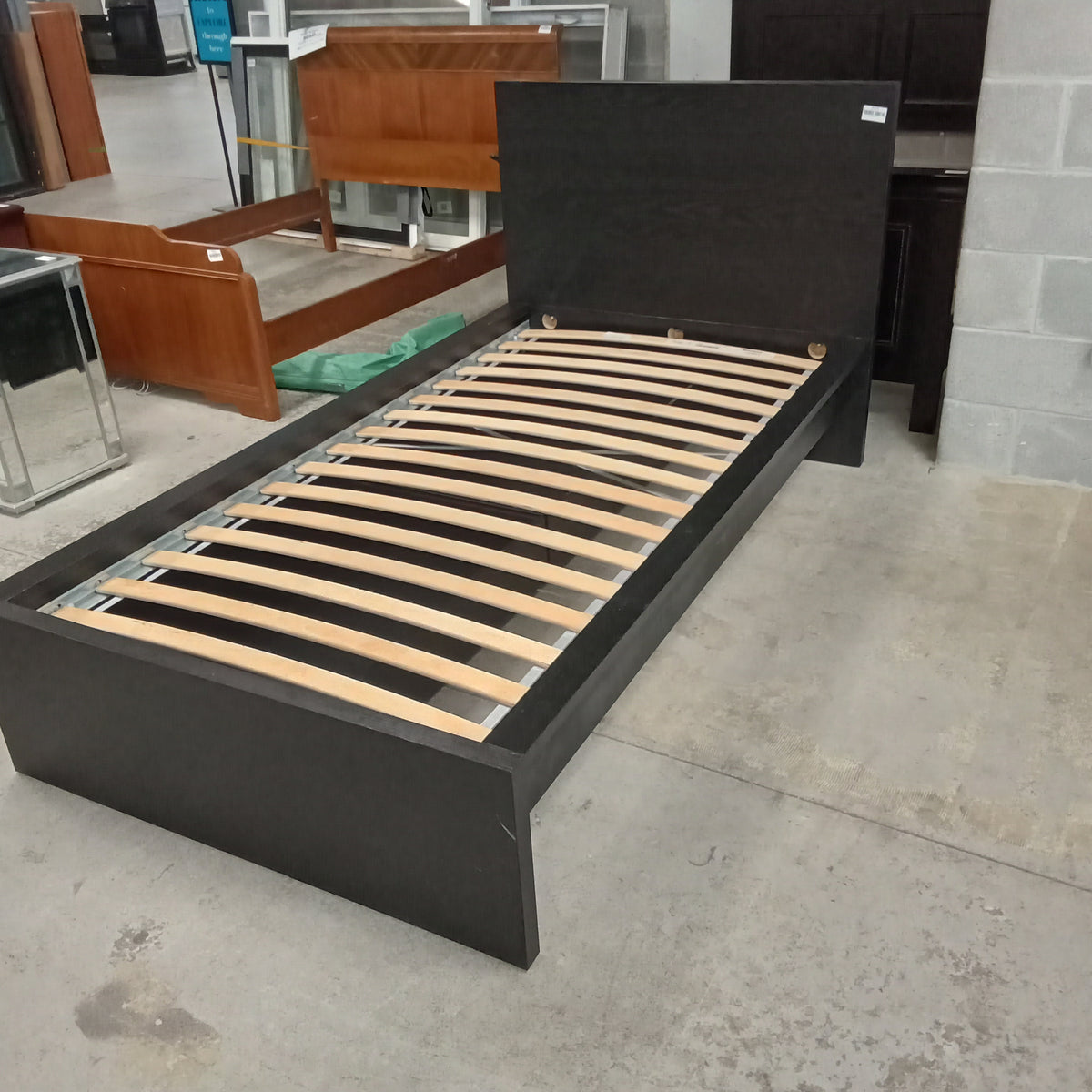 44"W Bed Frame - Twin with Storage