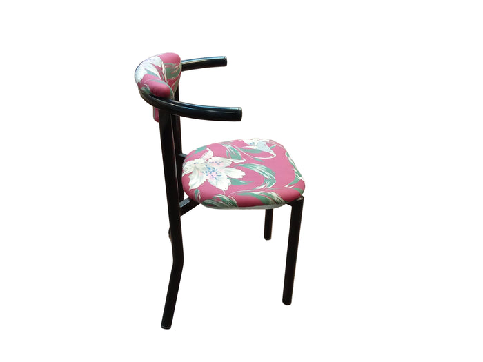Floral Design Set of 4 Chairs