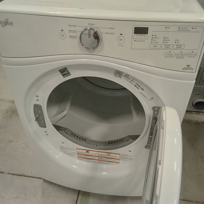27"W White Front Load Dryer