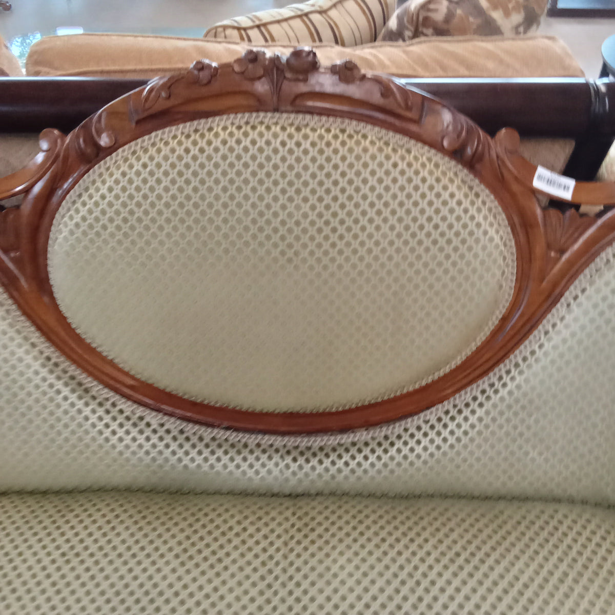 68"W French Provincial Style Love Seat