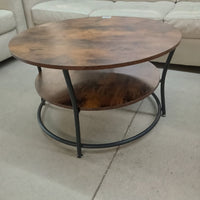 31.5"Diameter Two Tier Round Coffee Table