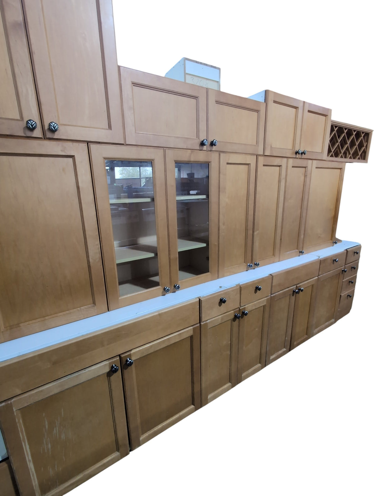 Maple Kitchen Cabinet Set