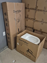DeerValley Liberty 4/6L Dual Flush Right Height Elongated Toilet DV-1F0070-CF