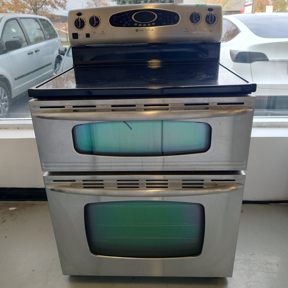 Maytag Gemini Double Oven Cooktop (MER6875ACS)