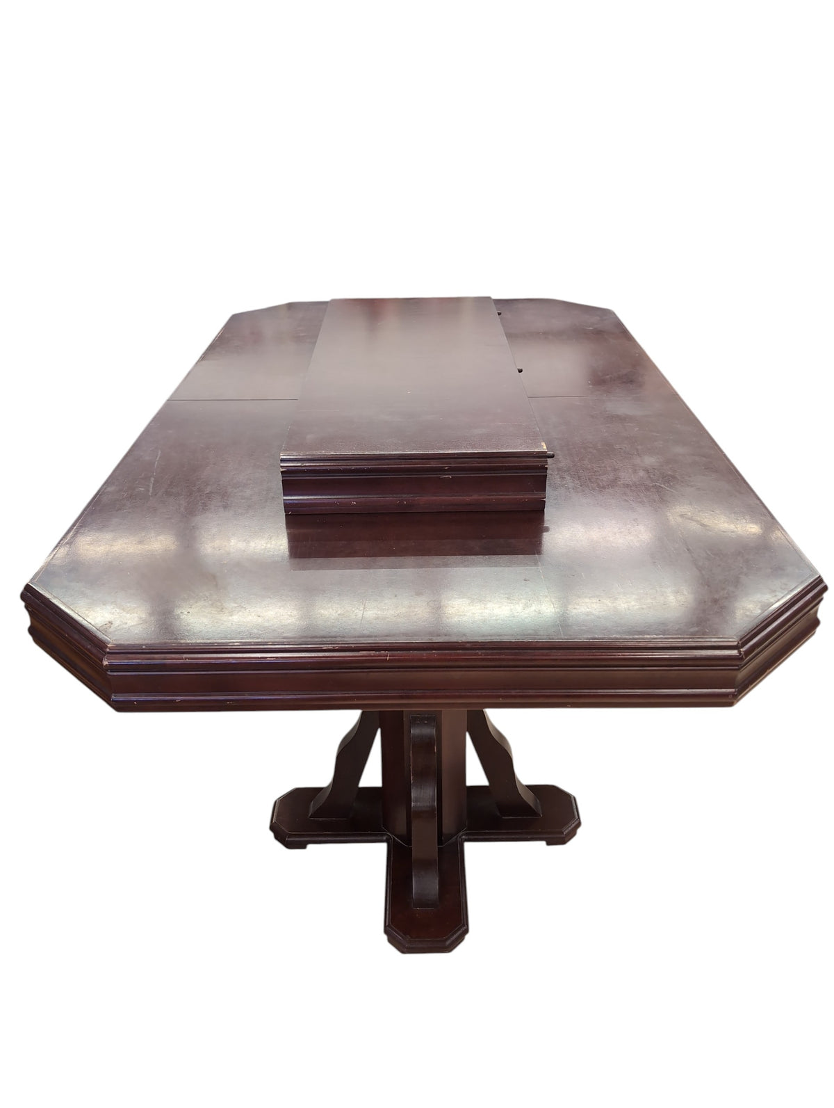 Mahogany Dining Table w/ Leaf